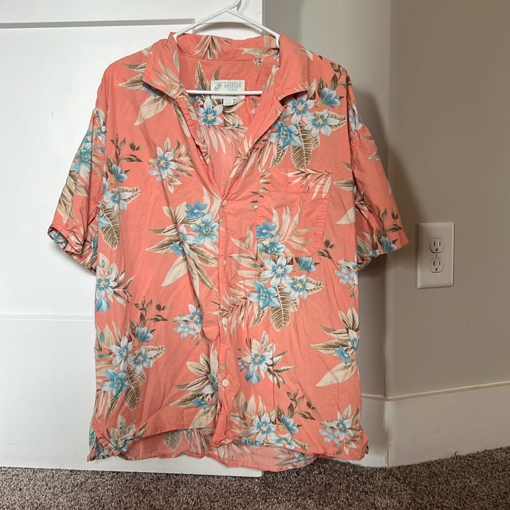 American Eagle Hawaiian Shirt